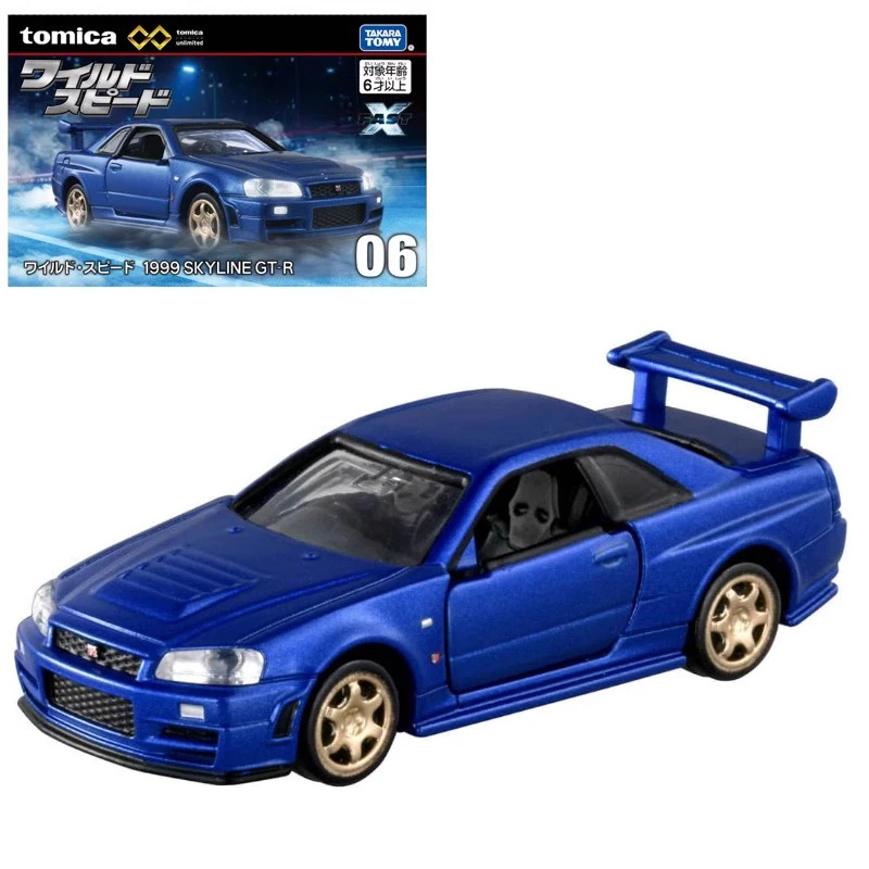 

TAKARA TOMY TOMICA Форсаж 1999 Skyline R34 GT-R литая модель автомобиля детские игрушки подарок