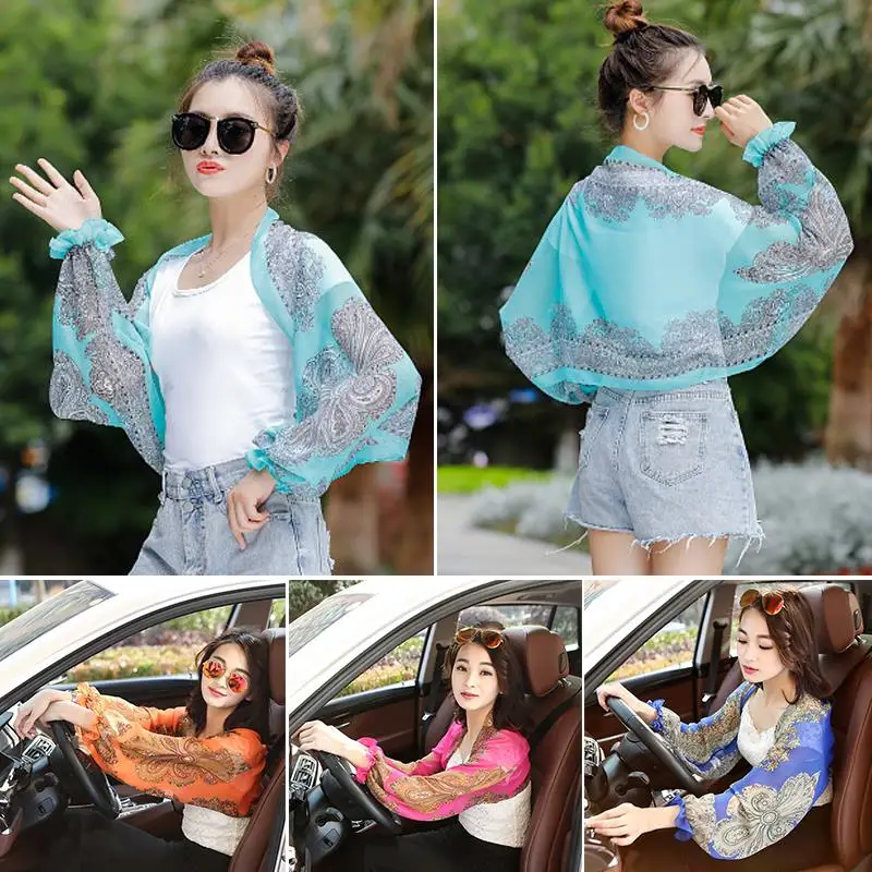 Fashion Shawl Useful Tippet Cool Neckerchief Elegant Arm Cuff Beautiful Oversleeve Comfortable Mittens Skin-friendly Gloves