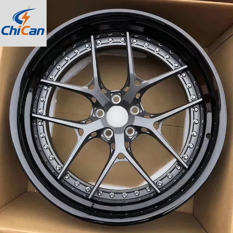 

[2026]Chican Custom Forged 6061-T6 Double Piece Wheels 18-24 Inch For BMW F10 E60 E90 5*120 5*112 5*114.3 Passenger Car