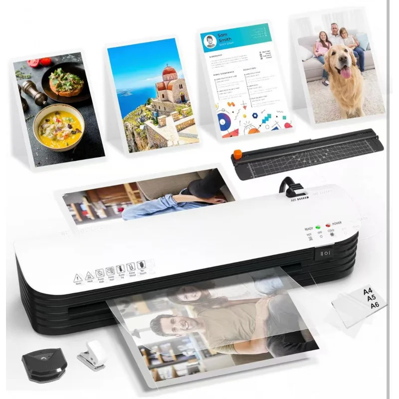 

High Performancesl299Match setsA4Hot and Cold Laminating Machine3/5/6/7/8Universal One-Key Operation No Sticking or Fading