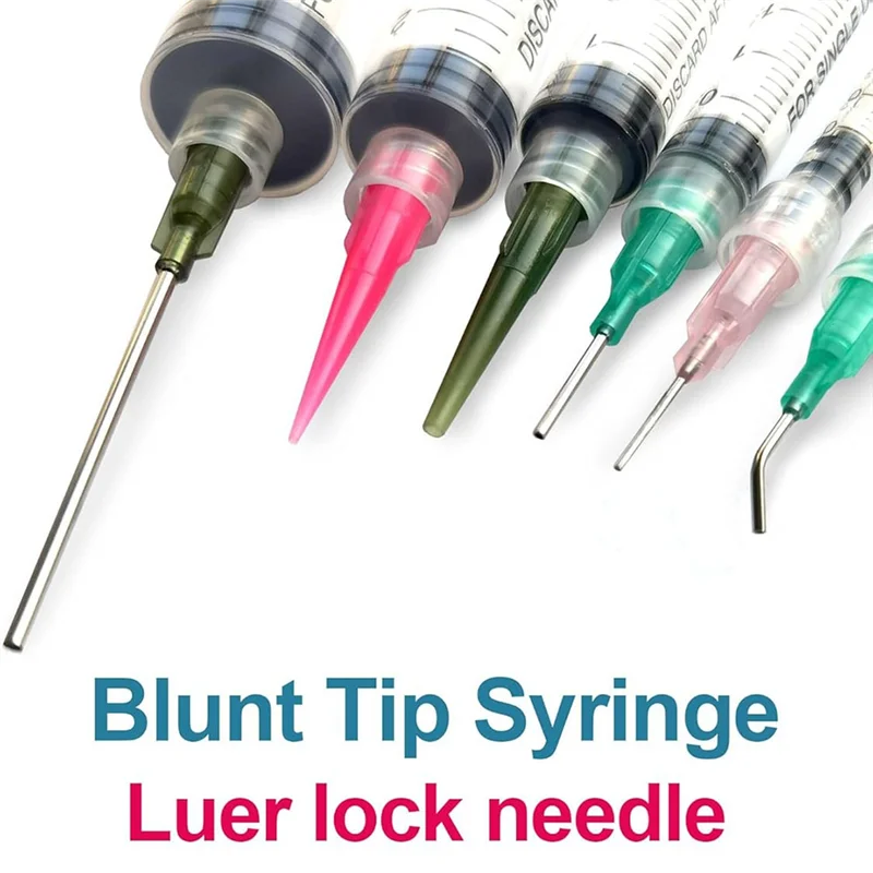 

A57M-80 Blunt Tip Dispensing Needles In 8 Sizes-Blunt Needles, Precision Applicators For Adhesive, Industrial And Syringeuse