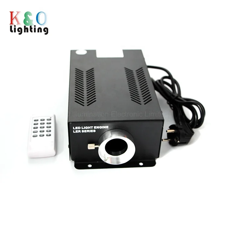

Hot sell Sauna Star Ceiling LED Fiber Optic Kits 48W LED DMX RGBW Light