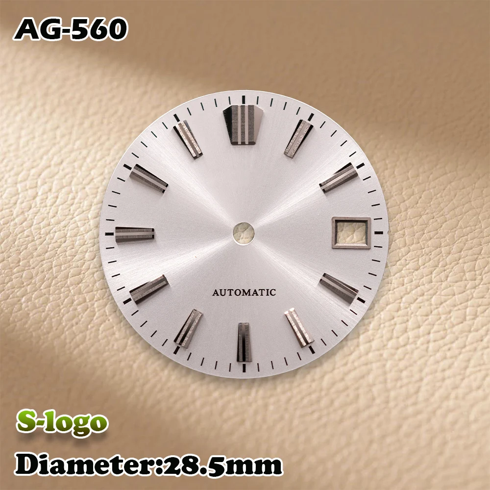 S Logo 28.5mm Sunray Dial NH35/NH36/4R/7S Movement High Quality Watches for men Watch Modification Accessories repair tools