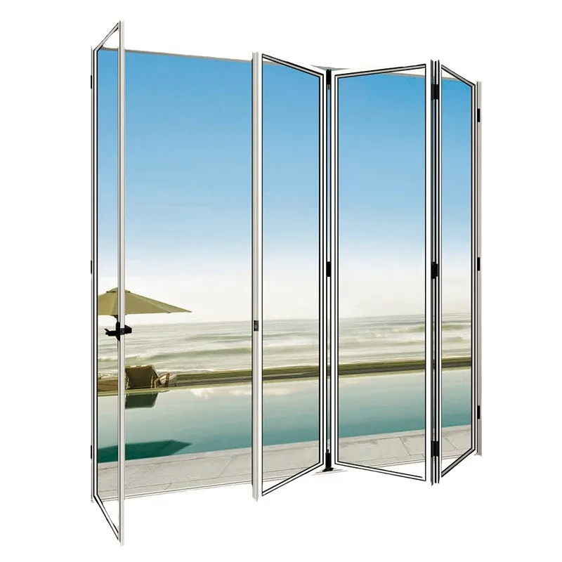 

and the villa titanium magnesium aluminum alloy folding doors