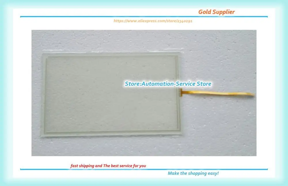 Nowy panel szklany z ekranem dotykowym do P/N: TR4-058F-09DG TR4-058F-09 DG