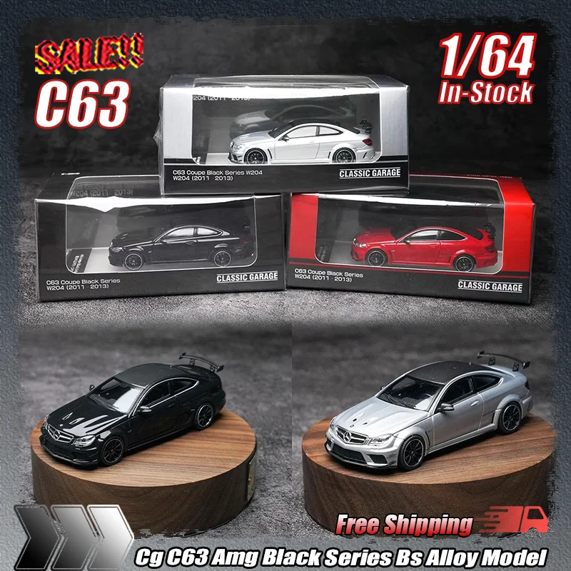 

Новинка! Коллекционная модель автомобиля Cg 1:64 C63 AMG Black Series BS из литого сплава, имитация, миниатюрная, настраиваемая, детская игрушка, подарок, украшение