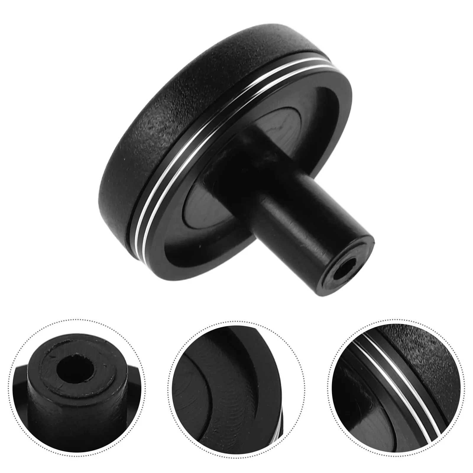 

Fishing Rod Butt Cap 8mm Black Aluminum Alloy Cushion Durable Grip Versatile Casting Techniques Outdoor Fishing Gear