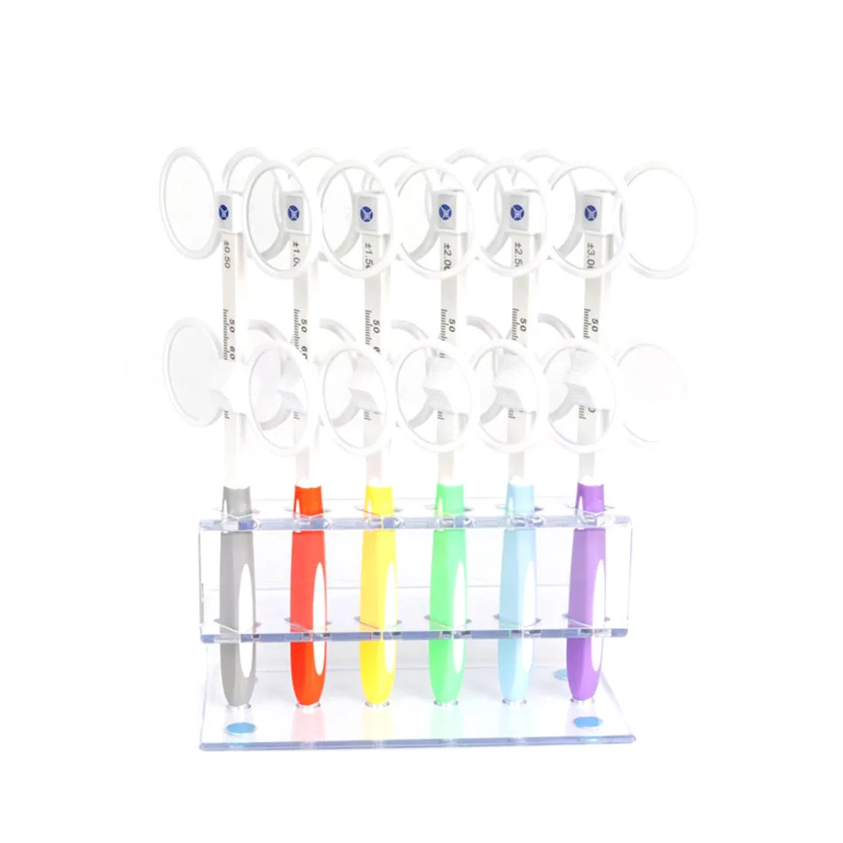 

High Quality Optical Equipment Ophthalmology Eye Colourful Ophthalmic Optometry Lens Flipper for Eye Training