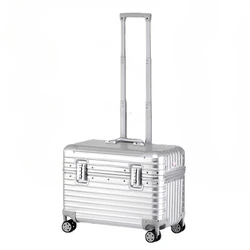 All-Aluminum Magnesium Alloy Long Box Men's Luggage Women's Luggage Photography Trolley Case