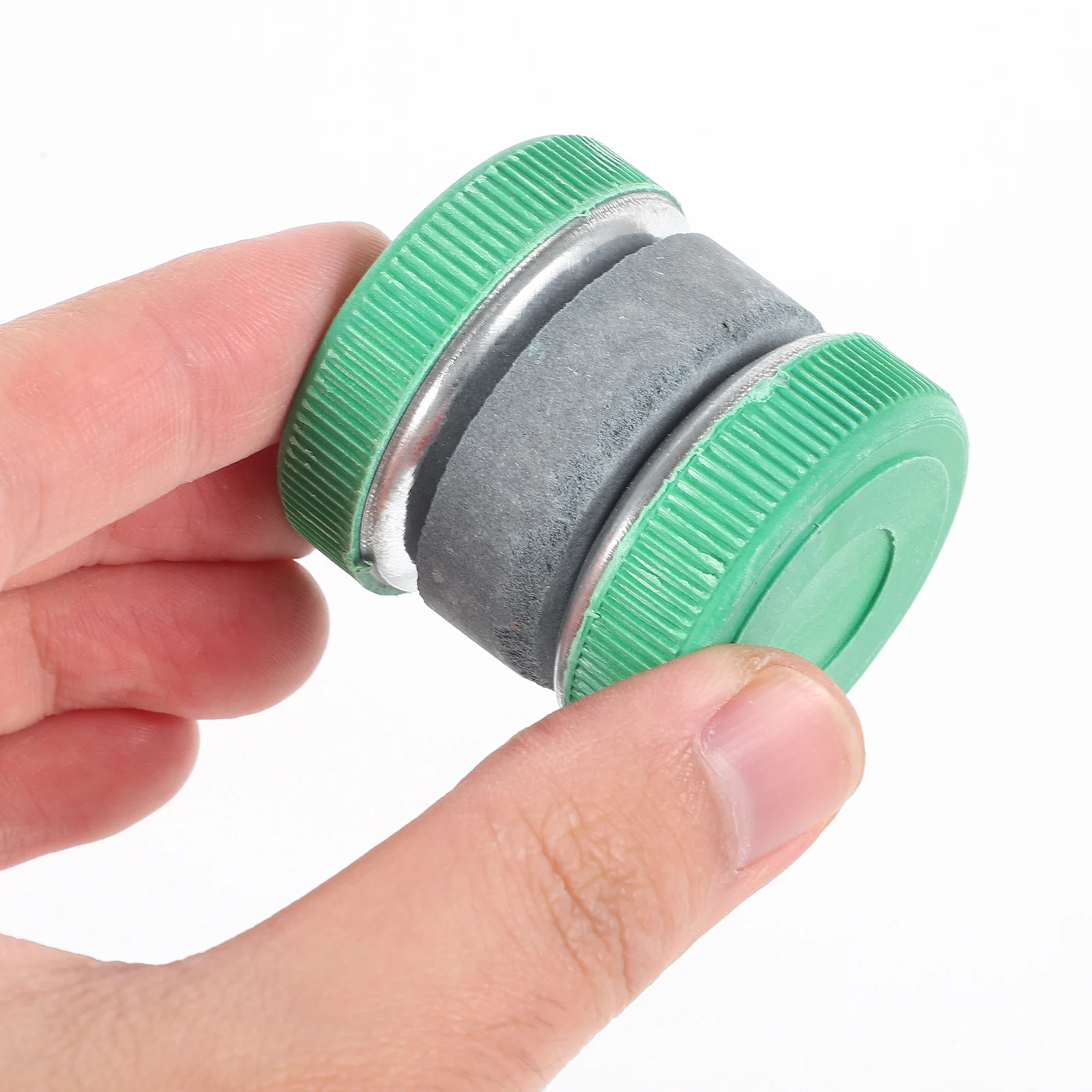 

Premium Kitchen Sharpener Tool Cylindrical Design Reusable Green Easy Knife Scissor Sharpening Long-Lasting
