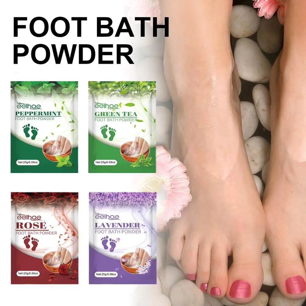 Poudre de bain de pieds en cristal, hydratant pour les pieds, relaxation des jambes, trempage de la peau, pédicure, soins du spa des pieds, bain musculaire, expiration au sel, chaud, Q3u8