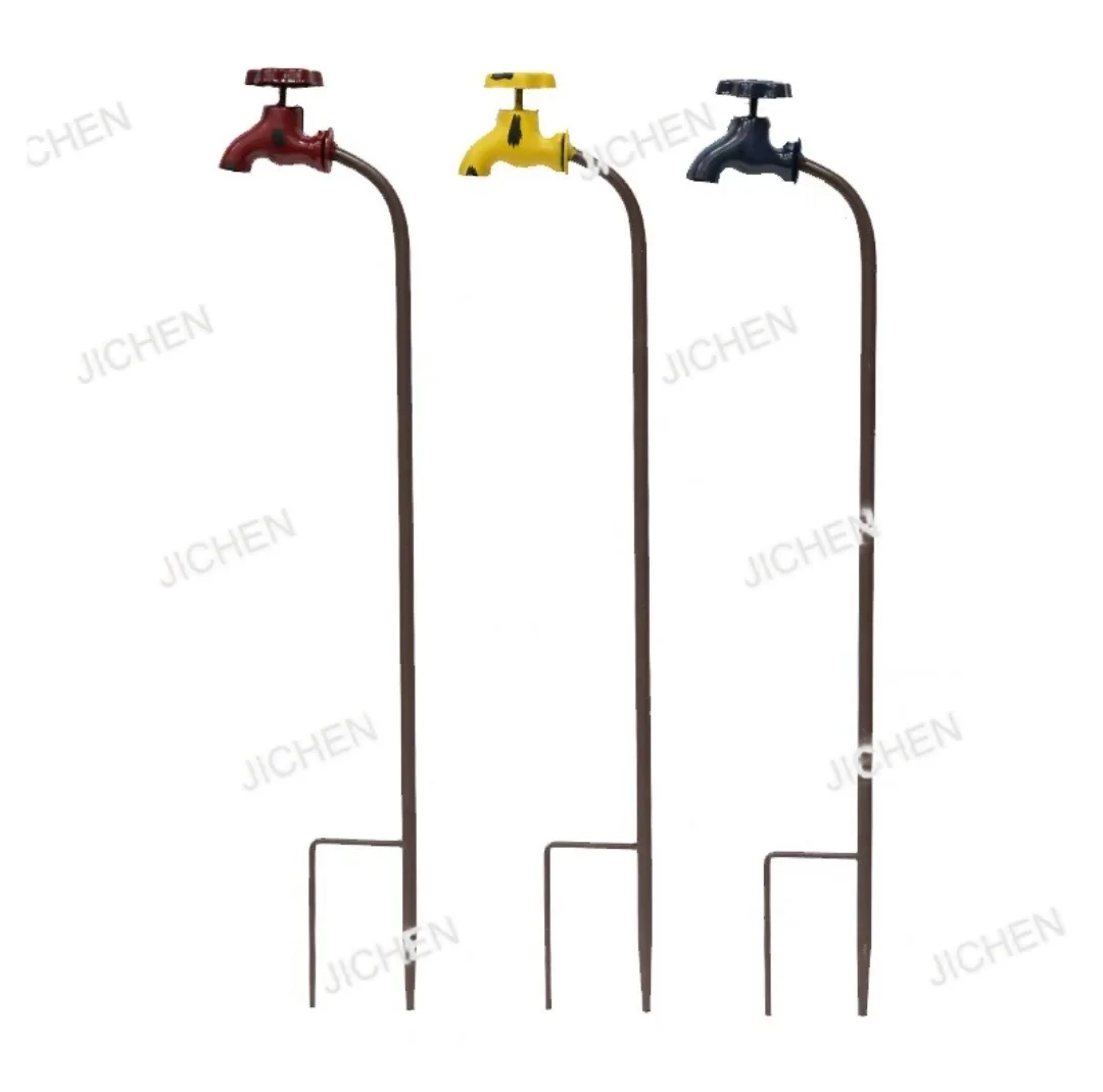 

Neu Landscape Faucet Balcony Potted Plants Decorative Flower Stand Stylish Outdoor Decorations
