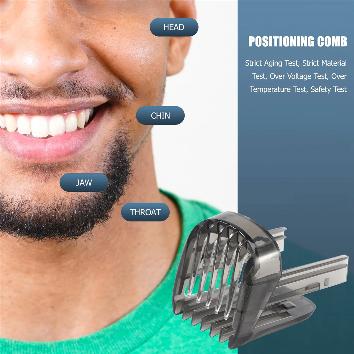 T27C Fixed Comb Positioner Is Suitable for Philips Hair Clipper HC5410 HC5440 HC5442 HC5447