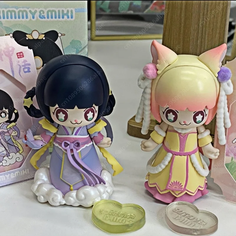 ร้อนขายของแท้กล่องตาบอด Kimmy &ตํานาน Series การ์ตูนแฟชั่นของเล่น Boutique รุ่นเดสก์ท็อปตกแต่งคริสต์มาสของขวัญ