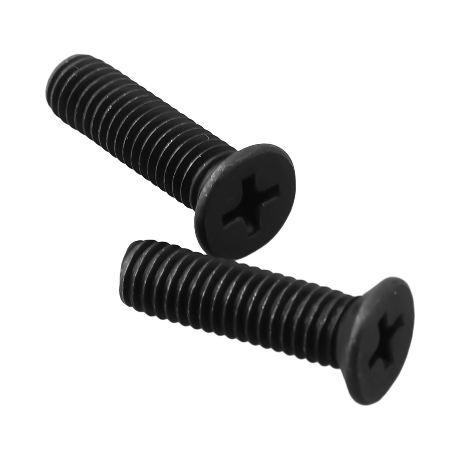 6PCS 고정 나사 M5 M6 22mm 왼나사 UNF 드릴 척 샹크 어댑터 플랫 카운터싱크 나사 공구 액세서리