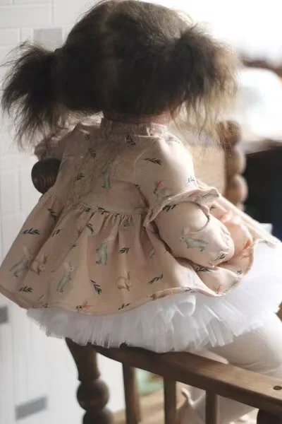 Customized Limited Supply 24inch Reborn Baby Doll Lottie With Hand-Rooted Hair Already Finished Doll with different dress