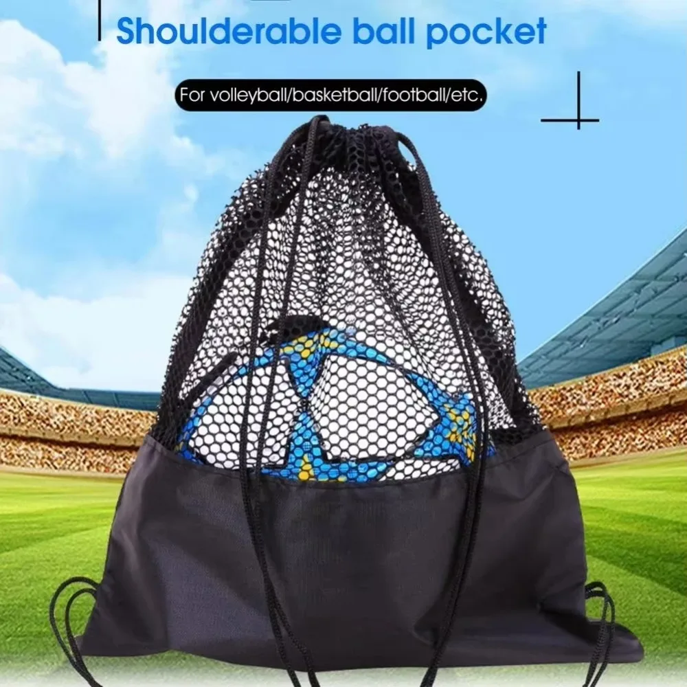 Hot Sale Basketball Cover Mesh New Bag Football Soccer Storage Backpack Outdoor Volleyball Ball Storage Bags Basketball Backpack