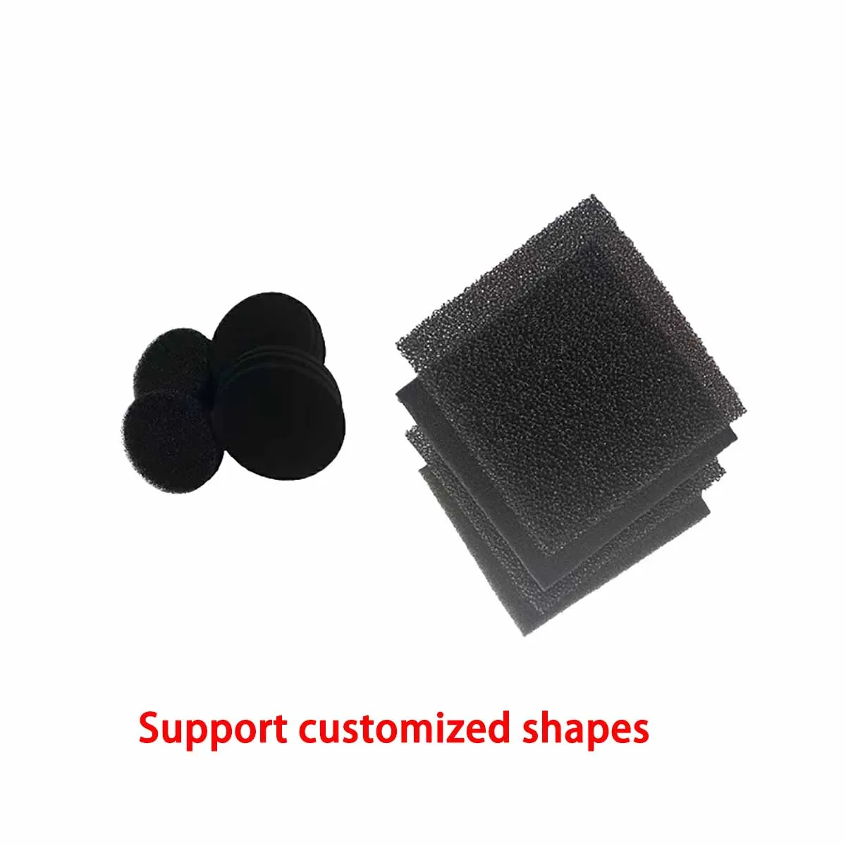 Ouverture filtre anti-poussière éponge filtre polyuréthane coton compresseur d'air filtre coton 10ppi 20ppi 30ppi 40ppi 50ppi 60ppi