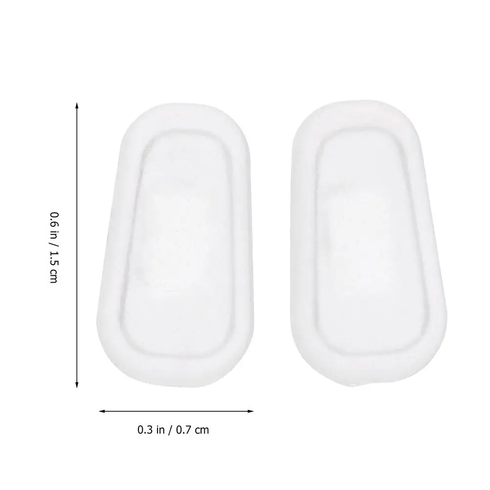 25Pairs Glasses Nose Pads Silicone Replacement Eyeglass Nose Piece Anti Slip Cushion Comfortable Fit for Optical Frames