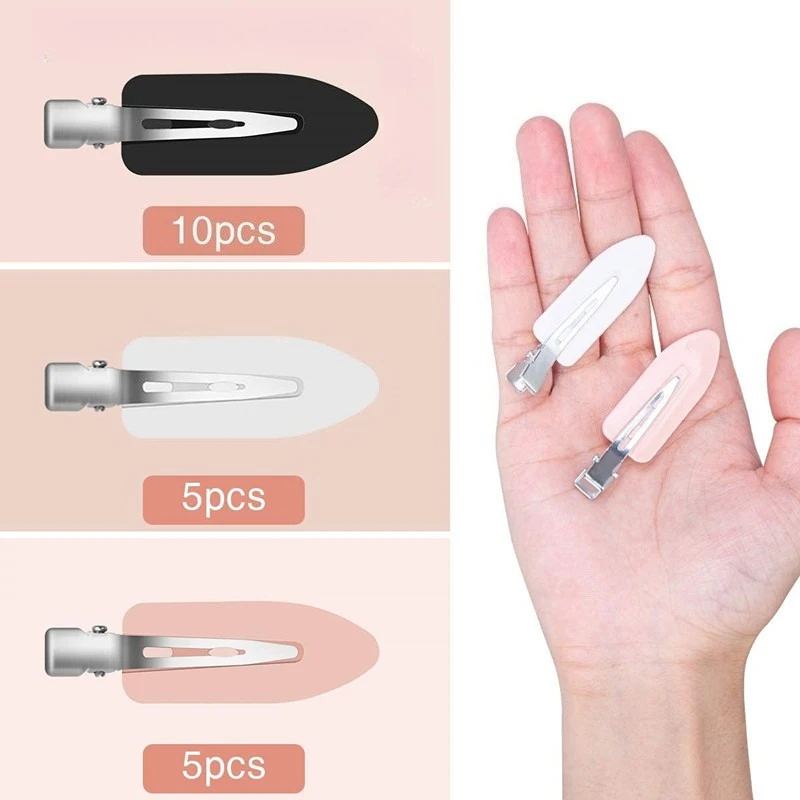 

1 Box 20pcs Hair Clips No Bend Seamless Hair Clips Side Bangs Makeup Washing Face Accessories Women Girls Styling Hairpins