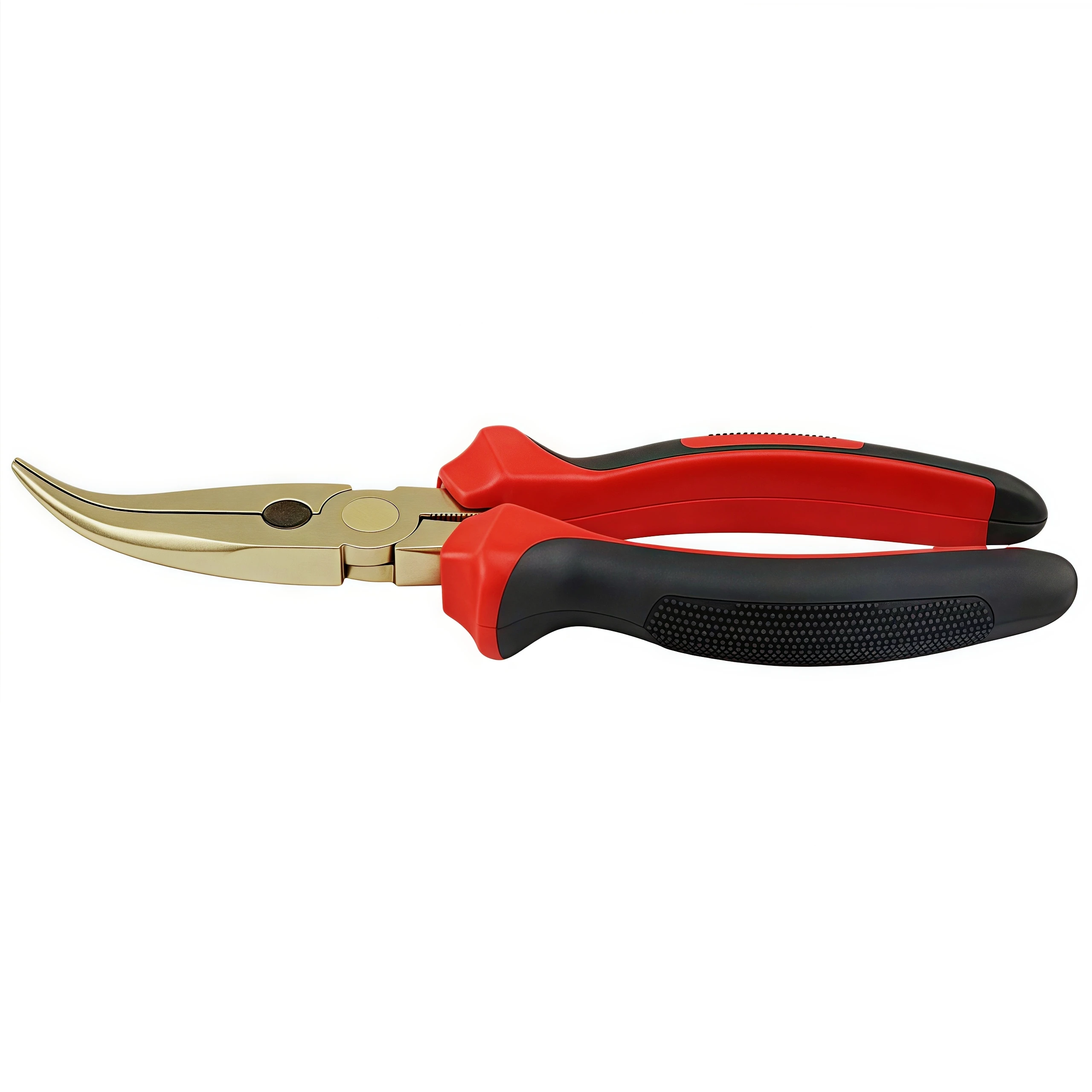 

Safety-ensured Al-br 6'' 8'' Non-sparking Bent Nose Pliers with Non-slip Handle