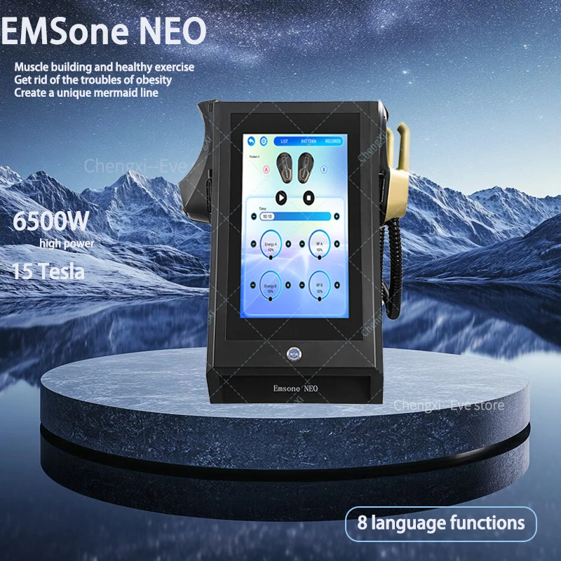 

Emsone NEO 6500W Home Use EMS Body Sculpting Machine 4 Handle RF Desktop Professional Muscle shape Beauty Equipment