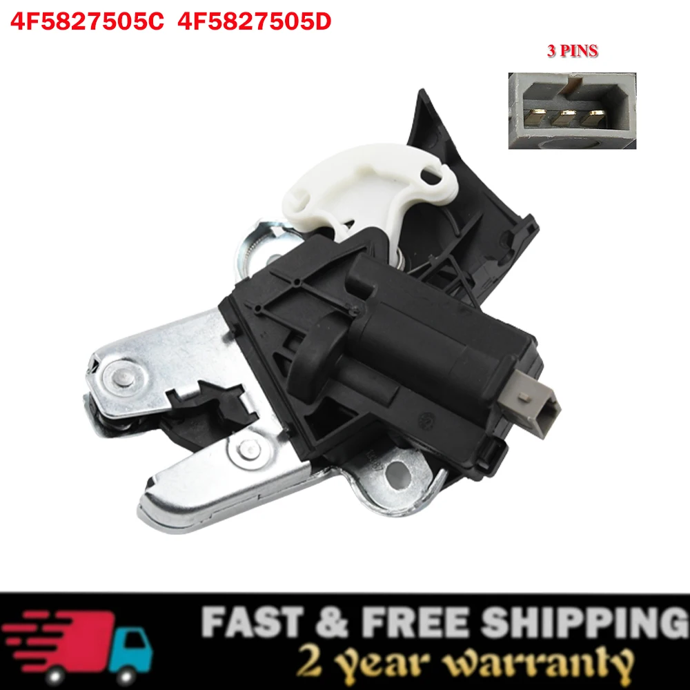 Rear Trunk Lid Lock Latch 4F5827505D For VW Jetta MK5 Passat B6 3C2 B7 CC For Audi A4 A5 A6 A8 Seat EXEO