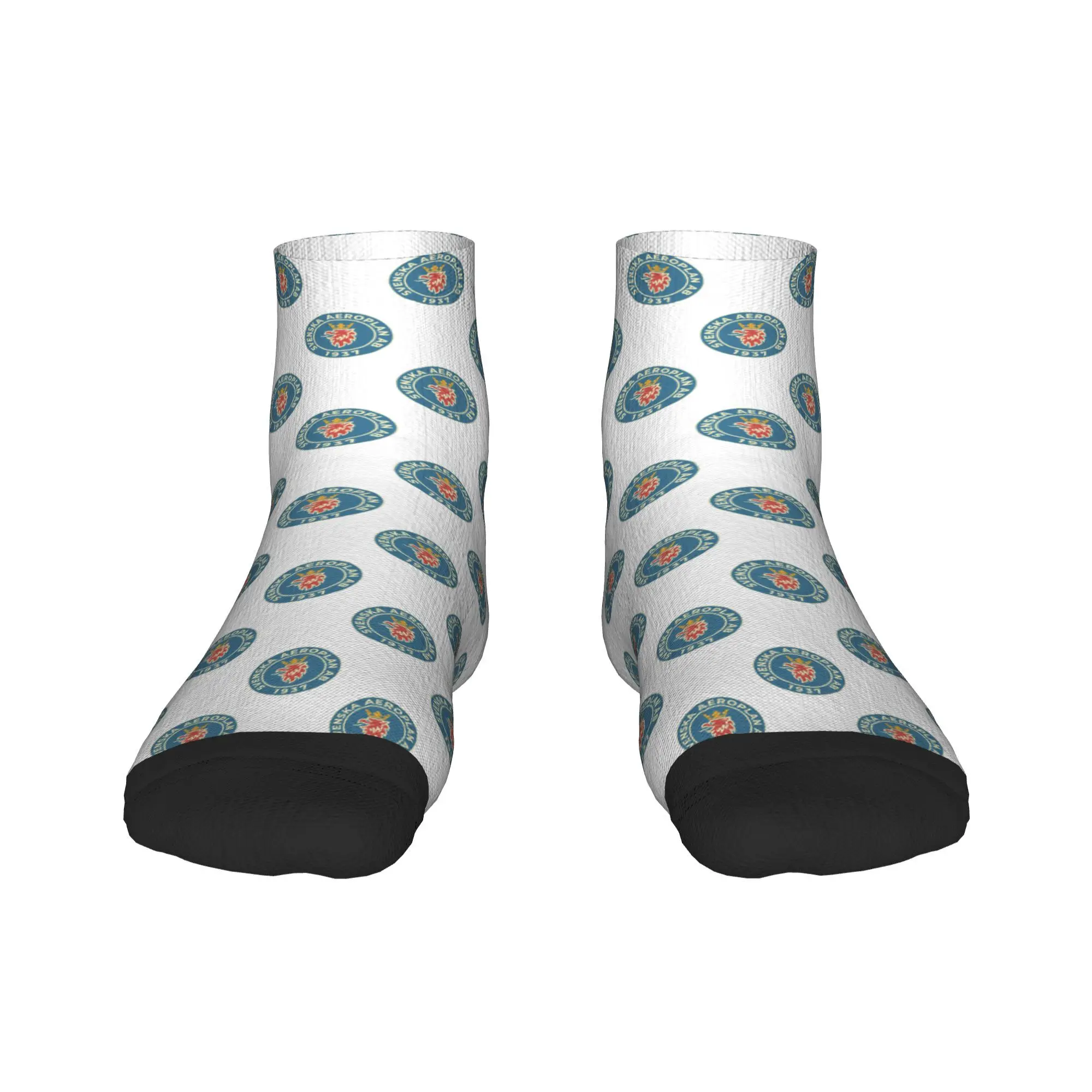 

Svenska Аэроплан AB - Носки SAAB в стиле Харадзюку, супер мягкие чулки, всесезонные носки, аксессуары для подарка на день рождения унисекс