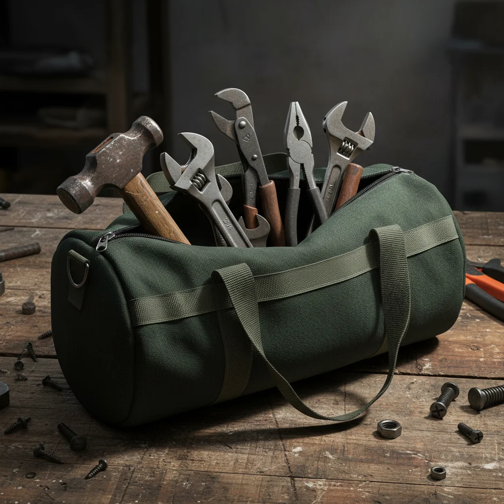 Large Capacity Canvas Tool Bag, Portable Hardware Tool Kit, Manual Tools, Car Maintenance, Woodworking, Electrician Tool Kit