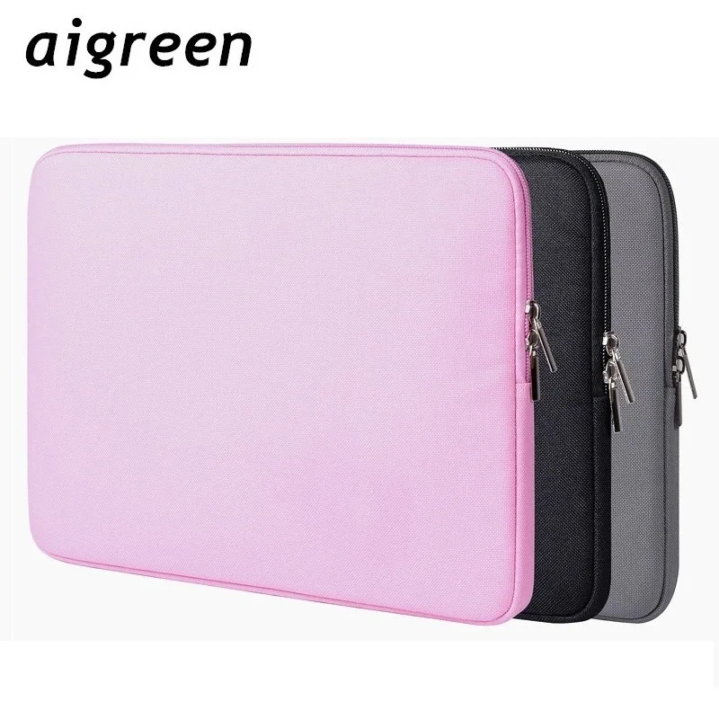 Brand Aigreen Oxford Laptop Bag 13.3,15.6 Inch,Man Lady Women Shockproof Protecter Sleeve Case For Macbook Air Pro PC Dropship