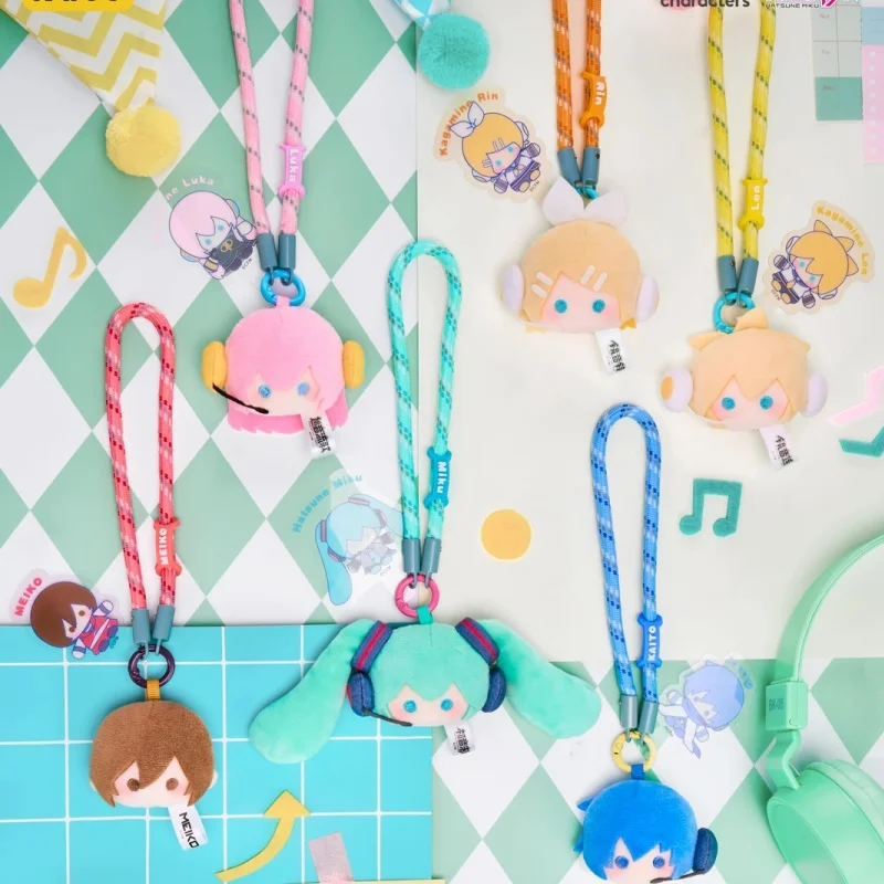 New Sale Kayou Miku Piapro Characters Clap Series Blind Box Mobile Phone Lanyard Hanging Strap Accessory Surprise Gift