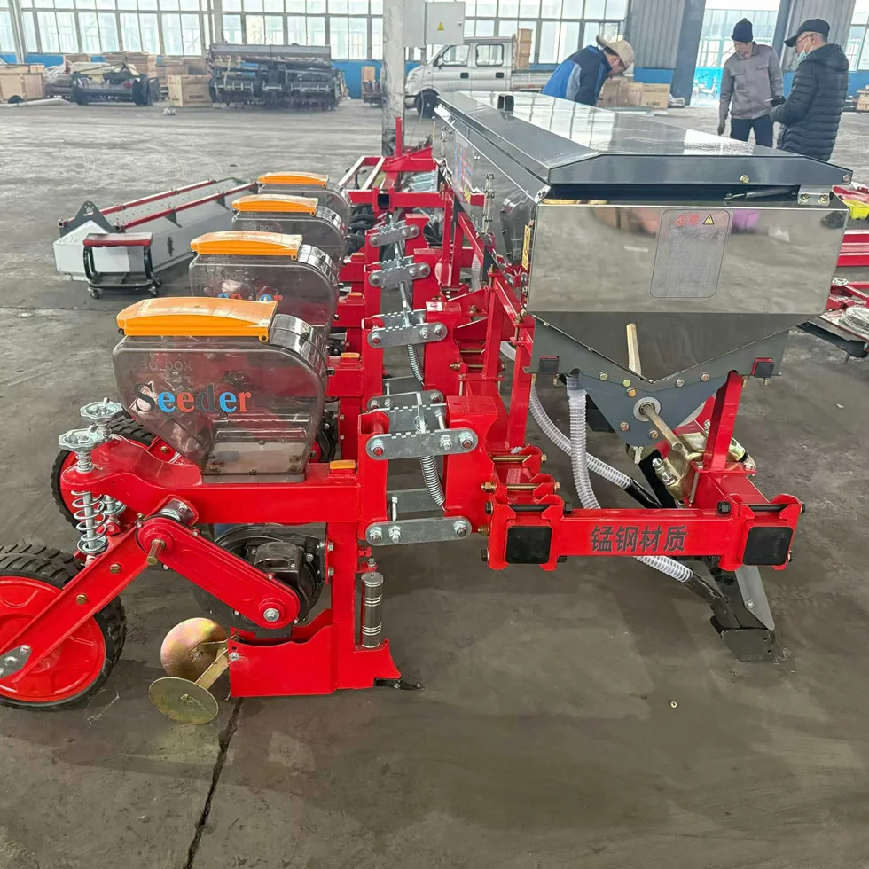 LG Suspension Corn Planter Machine Four Wheel Tractor Mounted Maize Seeder Engine Precise Seeding High Productivity Farm Corn