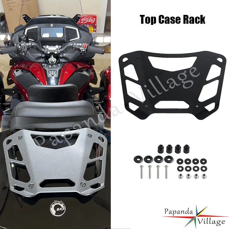 For Can-am Spyder F3-T& F3 Limited 2017 and up&RT 2020 and above Top Case Rack  Carrier Baggage Rack Top Box Shelf Cargo Holder