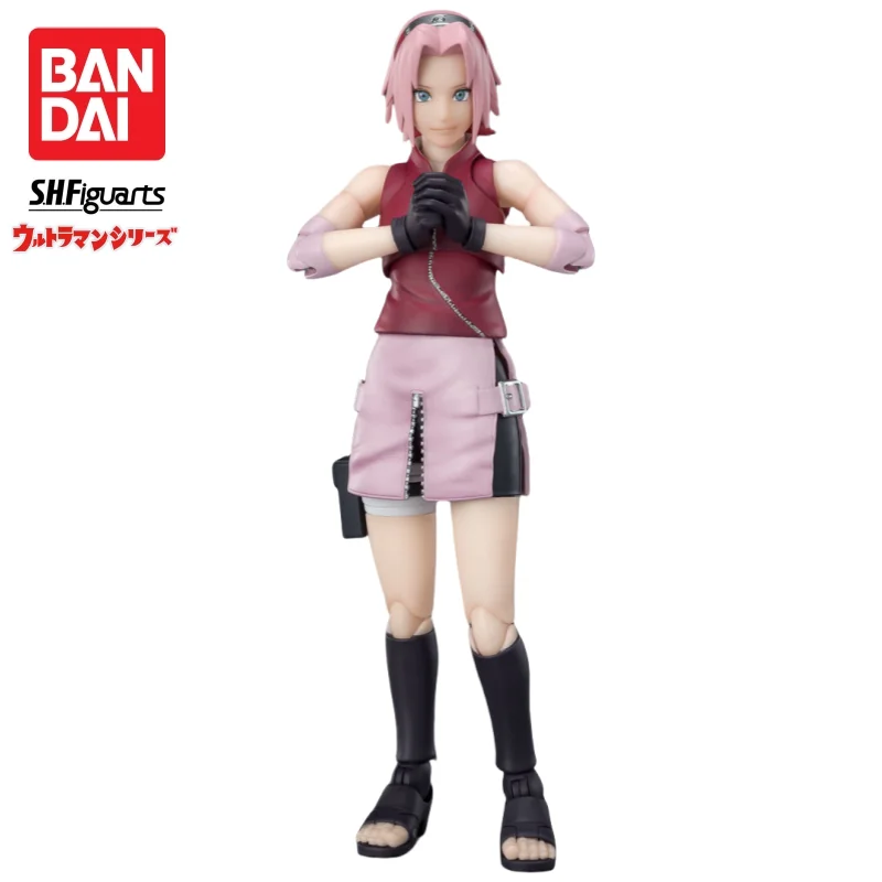 

In Stock Bandai S H Figuarts Original Naruto Haruno Sakura Model Doll Brand New Boxed Action Figure Anime Merchandise Figurine