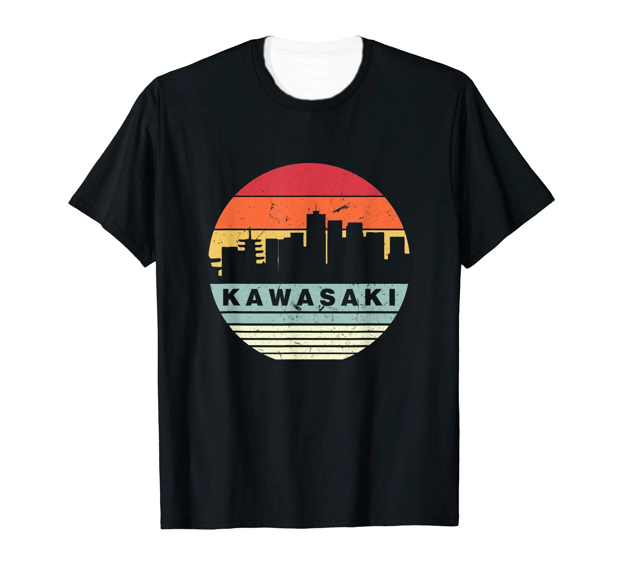 

Kawasaki City Motorcycle Racing Мужская и женская футболка Быстросохнущая одежда Свободная спортивная одежда Повседневные топы с короткими рукавами для любителей мотоциклов