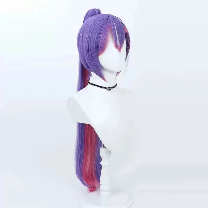 

2025 aaa Vtuber Hololive Virtual YouTuber Tokoyami Towa Fifth Косплей Термостойкие синтетические волосы Парик для ролевых игр на Хэллоуин