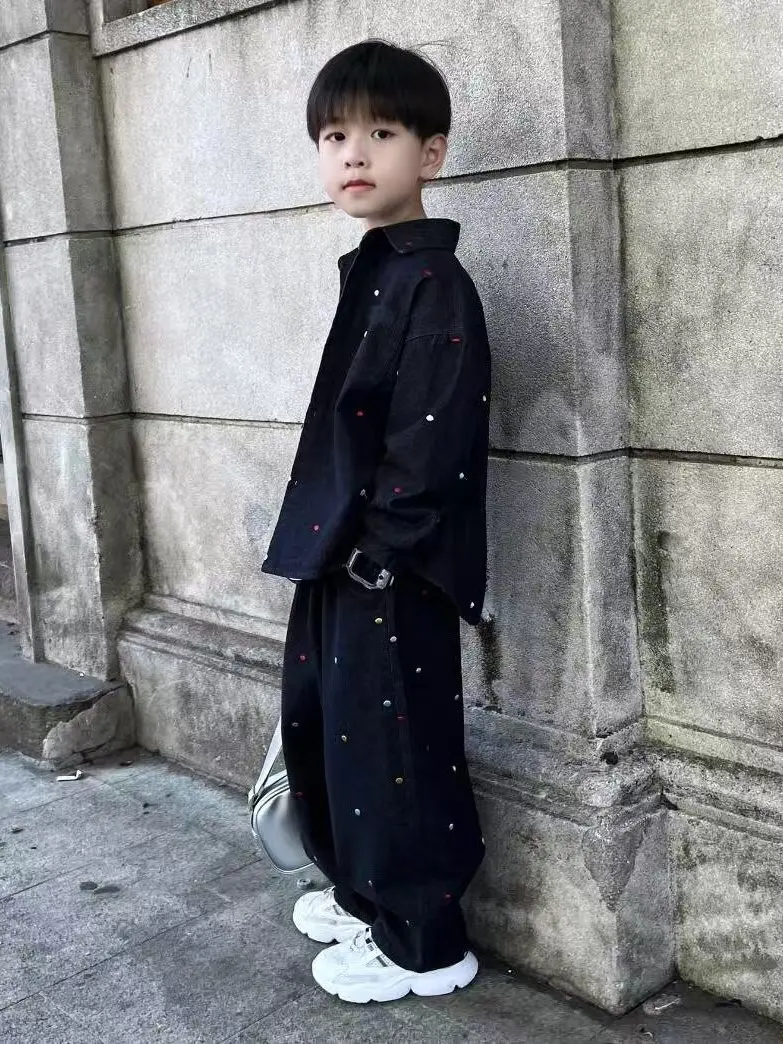 boys'-casual-denim-outfit-spring-autumn-trendy-two-piece-set-breathable-comfortable-spring-summer-autumn-fashionable-long-pants