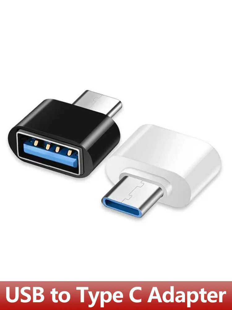 Adapter typu C na USB 3.0 USB-C 3.1 męskie złącze OTG A żeńskie do urządzeń MacBook Pro iPad Mini 6/Pro MacBook Air typu C — zdjęcie 2