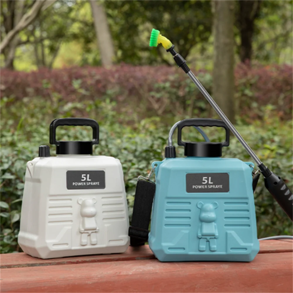 Rechargeable Electric Shoulder Sprayer 5L/8L Garden Spraying Tool for Home Garden Plant Spray
