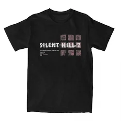 100% Cotton Tee Shirt Short Sleeve T Shirt O Neck Clothing Gift Idea Men T-Shirts Silent Hill 2 In My Restless Dreams Awesome