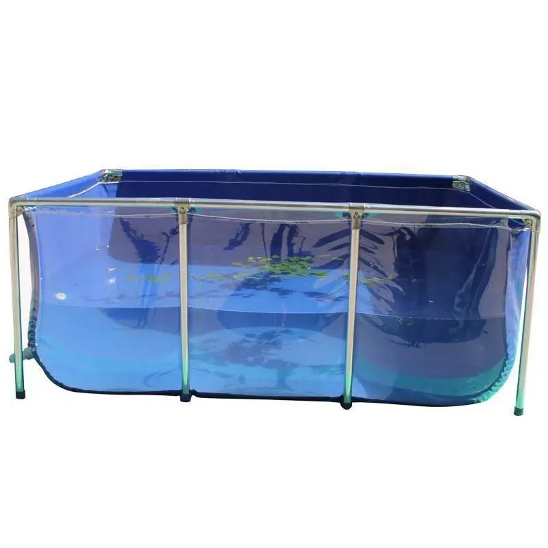 

Прозрачный пруд-бассейн, прозрачный пруд для двора, большой прозрачный пруд для черепах, пруд из брезента, полный комплект декоративных элементов, прочее