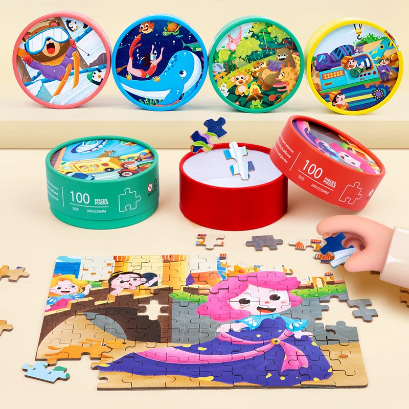Human Body Puzzle - 100PCS Paper Puzzle Children's Advanced Puzzle