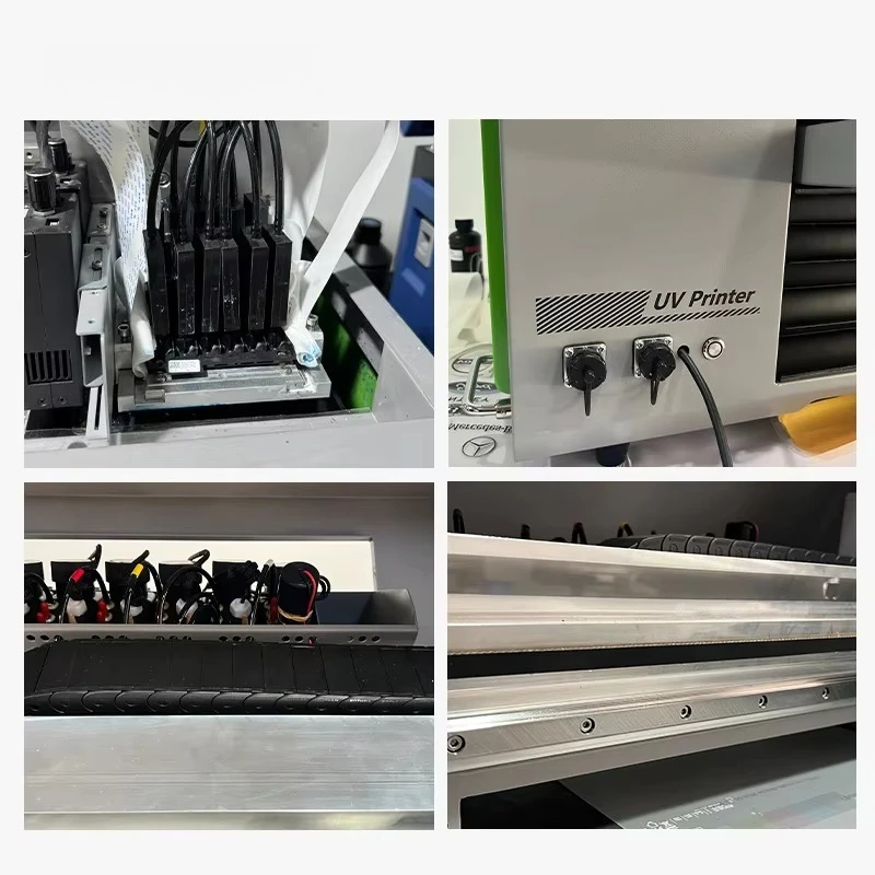 Hot Sale 4060 Multifunctional Uv Dtf and Uv Flatbed All in One Uv Printer Machine with Two Printhead
