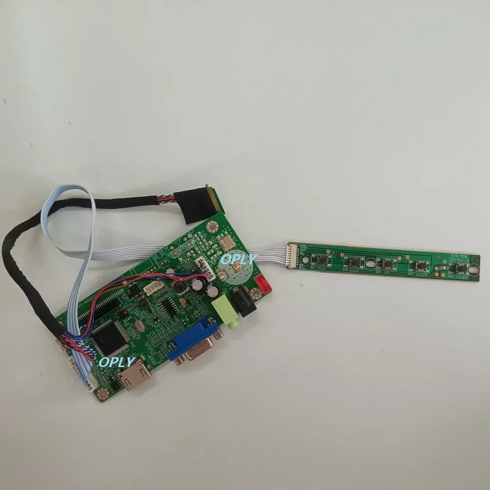 Controller board for B156XTT01 B156XW02 1366X768 HDMI-compatible VGA LED panel 15.6