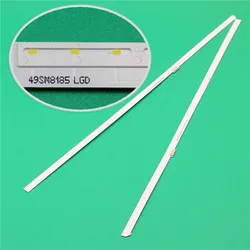 LED Backlight Strips For LG 49SM8600PUA 49SM8600PLA 49SM86007LA 49SM8500PLA 49SM8200PLA Bars LGE 19Y 49inch_L(R)-Type Lanes Tape