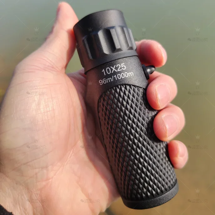 CAOX Leistungsstarkes Mini 10X25 12X30 Monokular-Teleskop HD Tragbare BAK4 FMC Optik Kompaktes Taschenfernglas für Tourismus und Outdoor – Detail 13