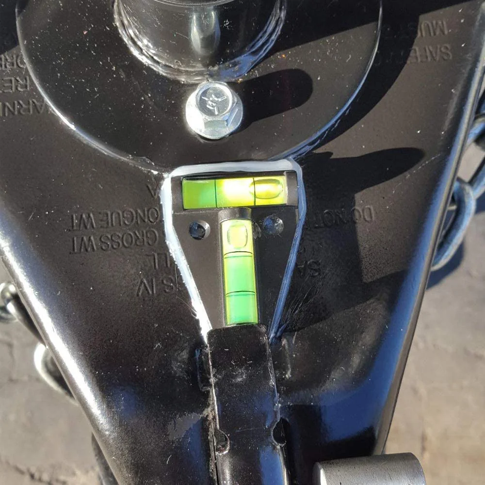 6 Pack RV T Level, 2 Way T-Type ตรวจสอบระดับฟองสําหรับคาราวาน RV Trailer Machines เรือ