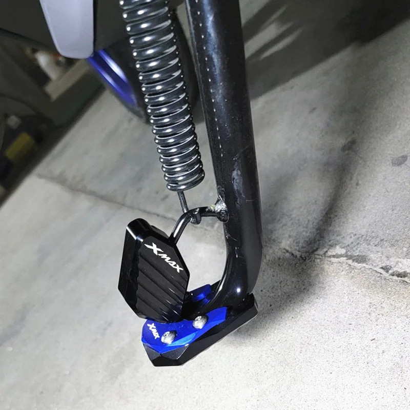 Accesorios para motocicleta, soporte lateral, extensión de soporte lateral, soporte lateral para YAMAHA XMAX X-MAX 125 250 300 400 XMAX250