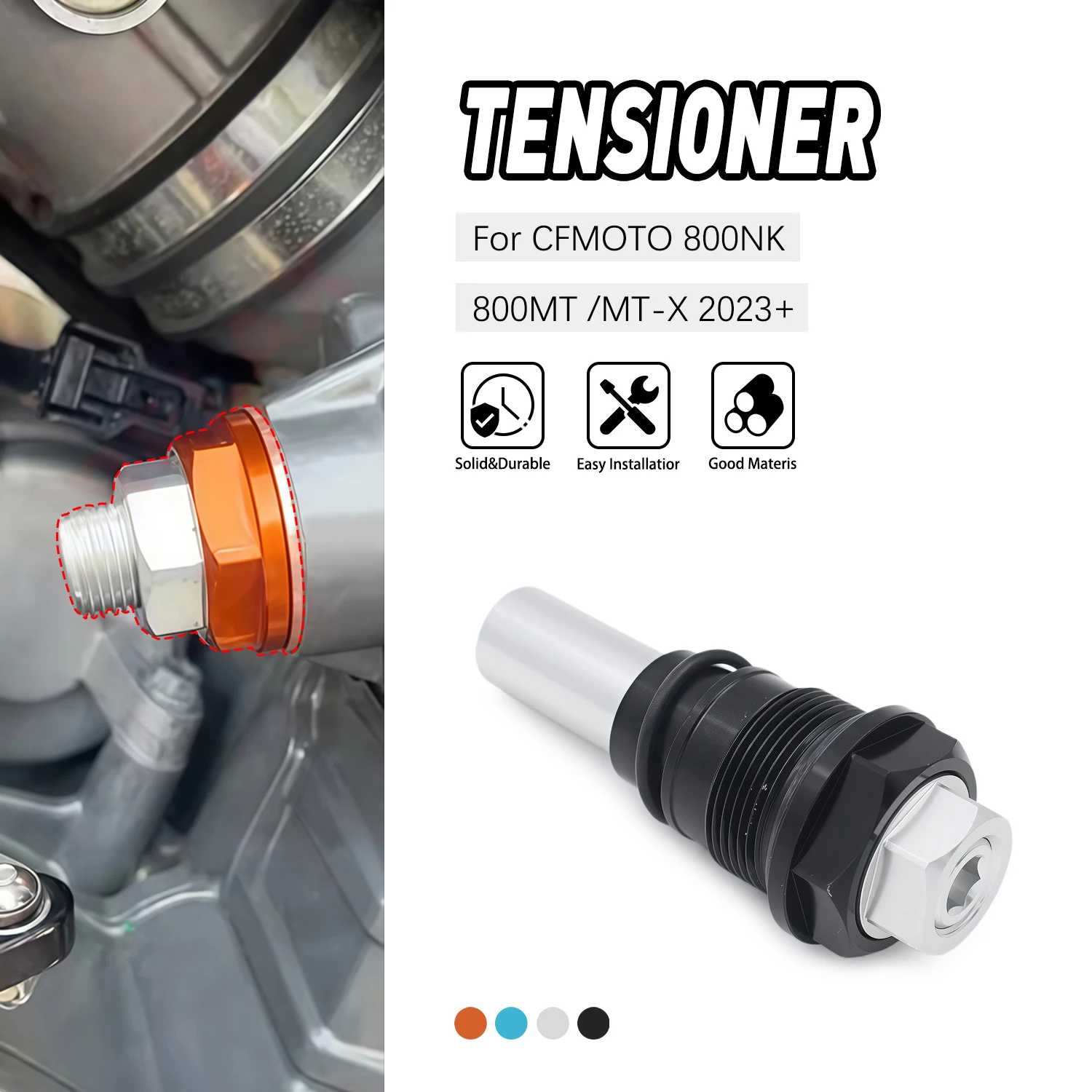 

Accessories moto Cam Timing Chain Tensioner For CFMOTO 800NK 800MT MT-X 2023+ For KOVE 800X Rally 2023+ Replacement Parts