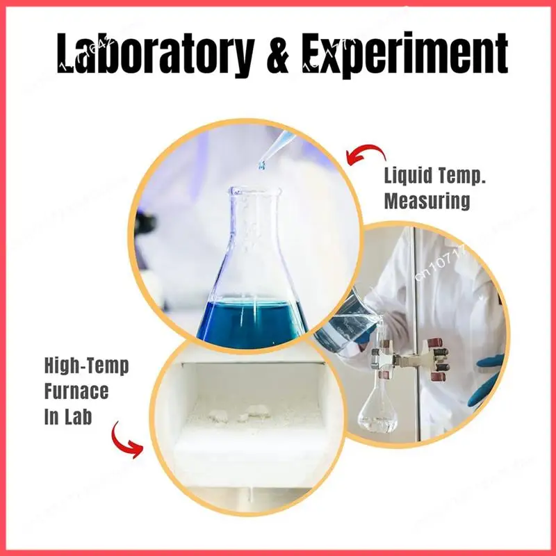 B52C TCE-K02H3-100 Sonda metallica per termocoppia tipo K adatta per forno Sensore termocoppia per strumento di ingresso tipo K